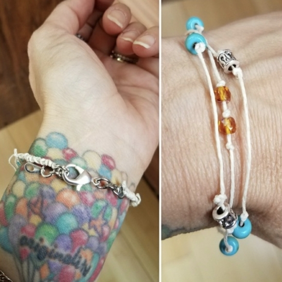 New Semi Precious 💋Wish Bracelet Handmade by ME! - Picture 4 of 4